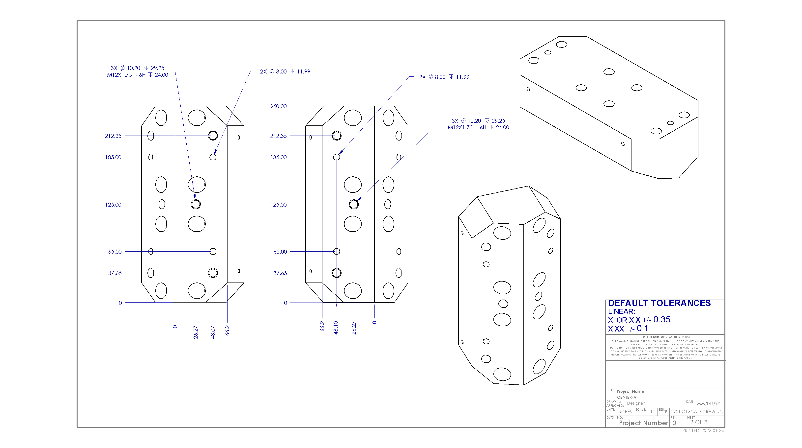 2D Detailing & Drafting
